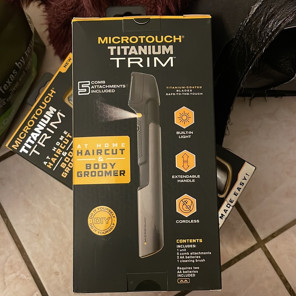 Micro touch Titanium Trim